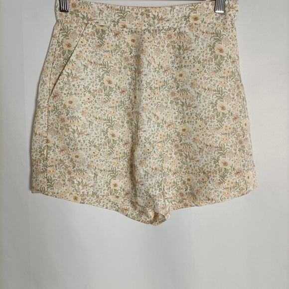 Paris Atelier Pants - Paris Atelier - Floral Print Women's Shorts